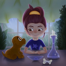 Дождливый день