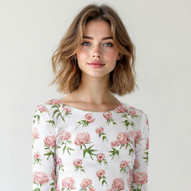 Бесшовный паттерн Розы