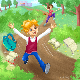 Урааа! Каникулы! 