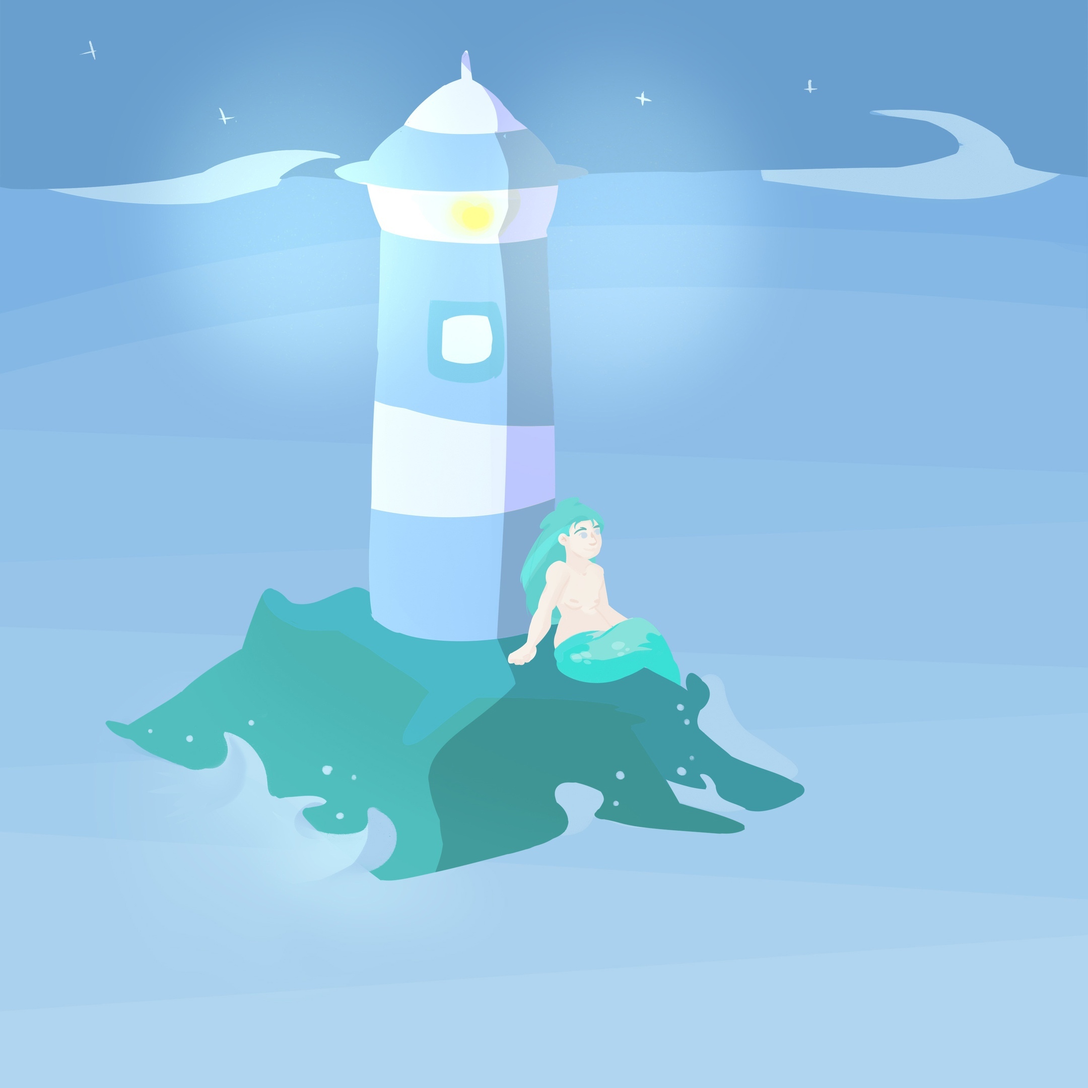 Тайна маяка и русалки