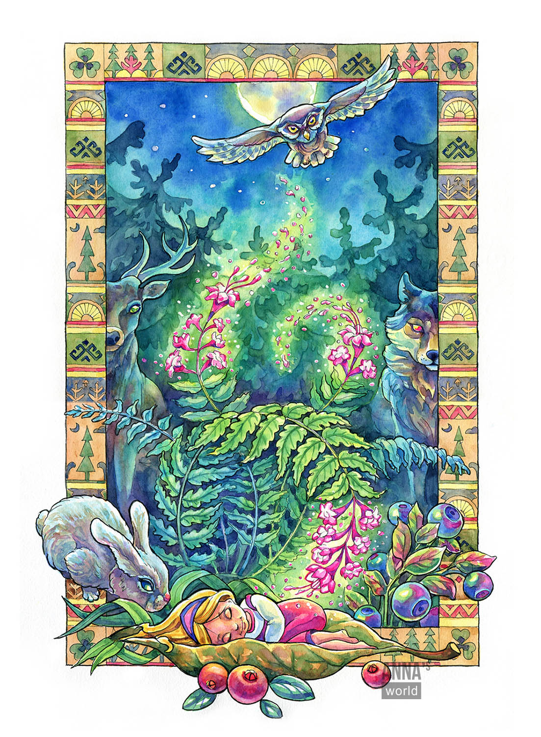 Цветущий папоротник