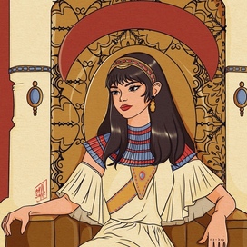 Цикл иллюстраций / Царицы