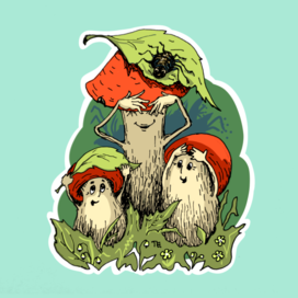 За грибами играючи