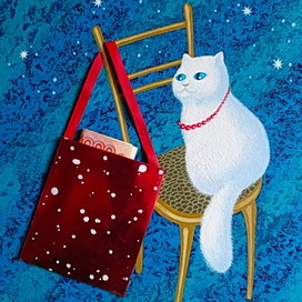 Открытка-коллаж для денежных подарков