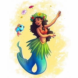 Танец русалки