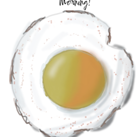 Яичница с пожеланием