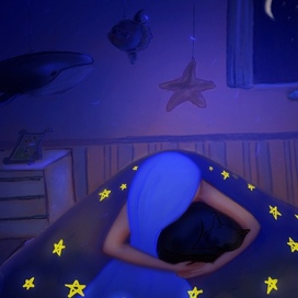 Из серии открыток «Грёзы»