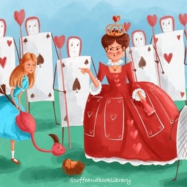 Иллюстрация к книге «Алиса в стране чудес»