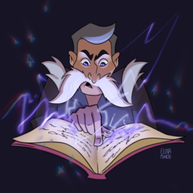 Момент колдовства из мультфильма "Обыкновенное чудо"