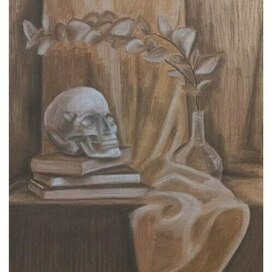 Натюрморт пастелью, формат а2