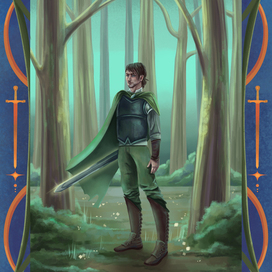 Арагорн, иллюстрация к Властелину Колец