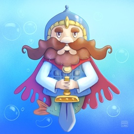 Иллюстрация «Богатырь»