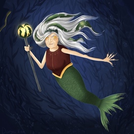 Баба Яга русалка