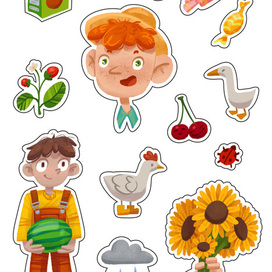 Стикерпак "Летнее настроение"