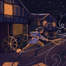 Иллюстрация к песне Короля и шута. Смельчак и ветер