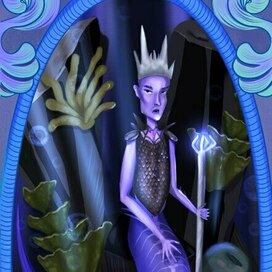 Персонаж Кощей для Mermay по мотивам русских сказок