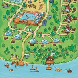 Карта глемпинга