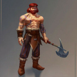 Стилизованный персонаж 