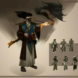 Стилизованный персонаж 