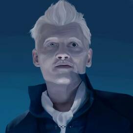 портрет Гриндевальда из Фантастических тварей