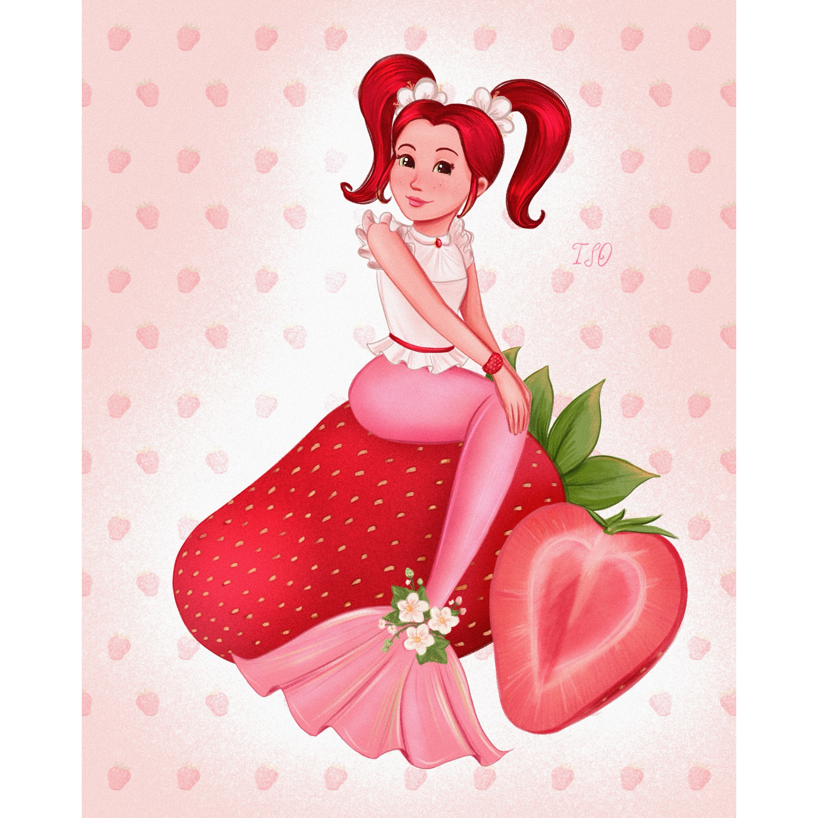 Русалочка-клубничка