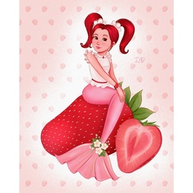 Русалочка-клубничка