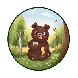 Мишка в лесу