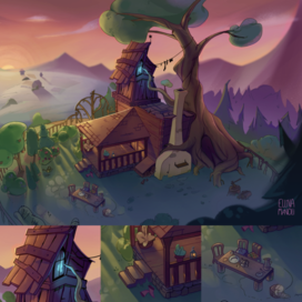 Дом Волшебника и Хозяйки. Локация