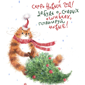 Новогодний котик