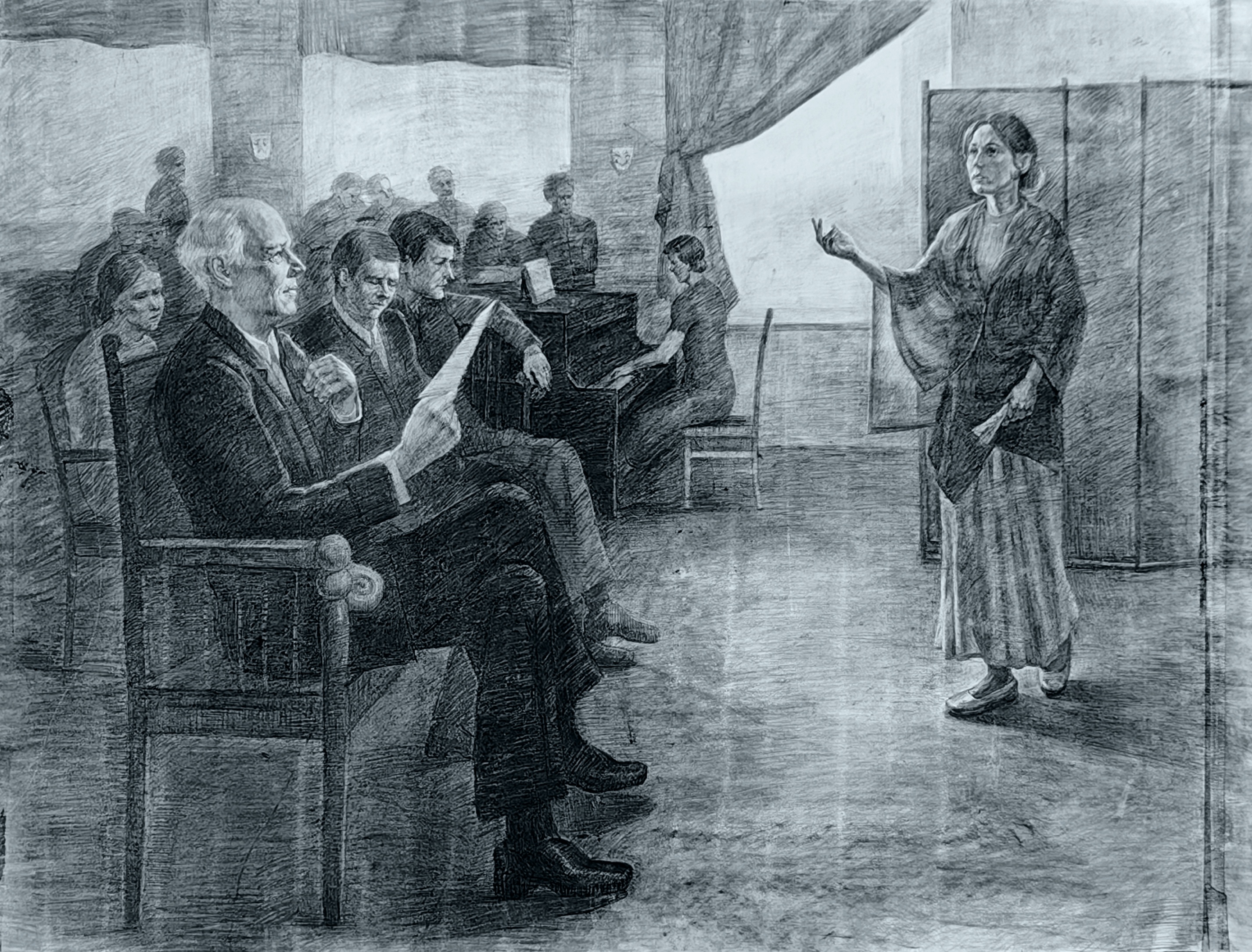 Станиславский на генеральной репетиции