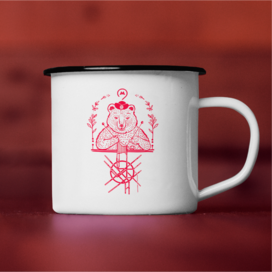 Медведь вяжет схему московского метрополитена