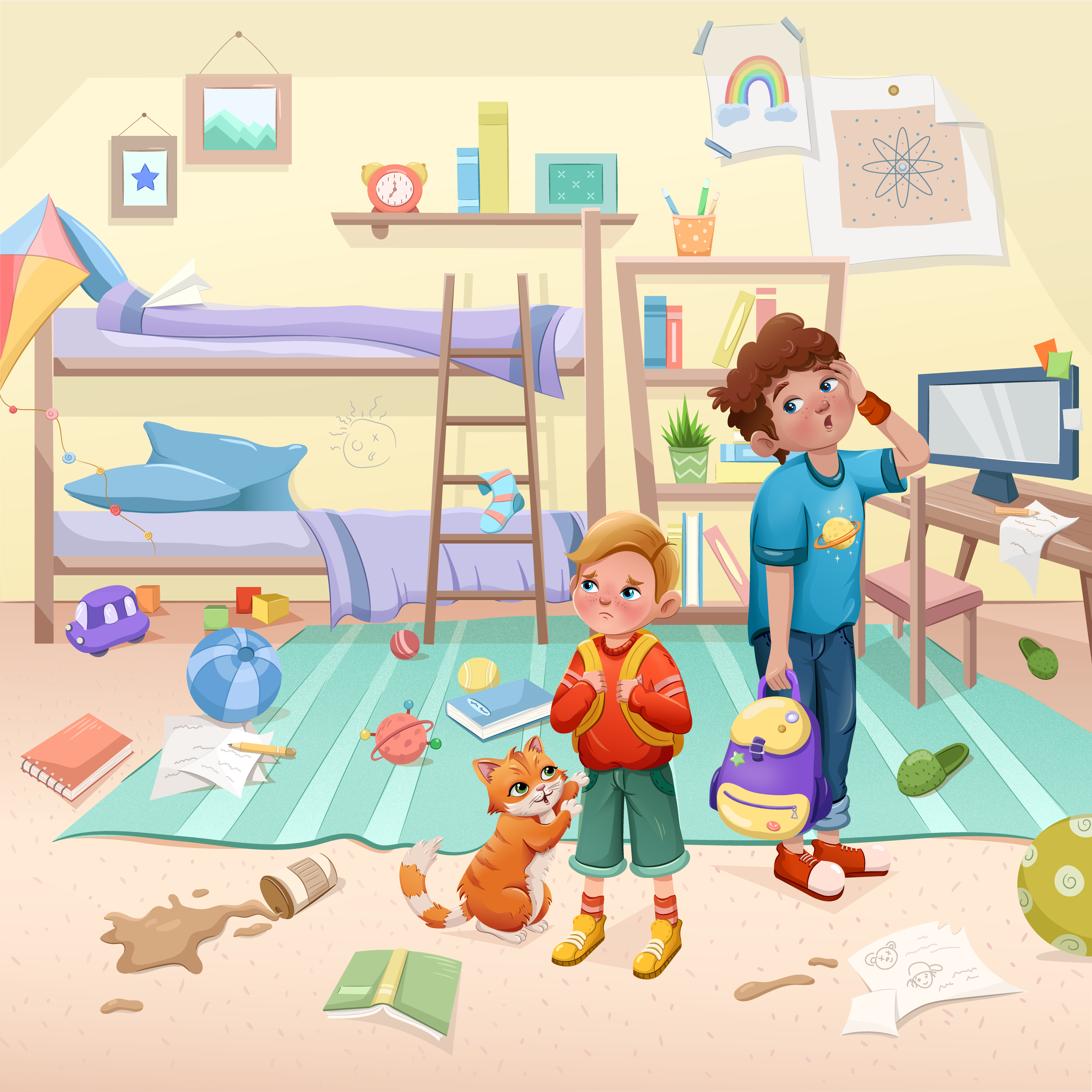 Беспорядок в детской