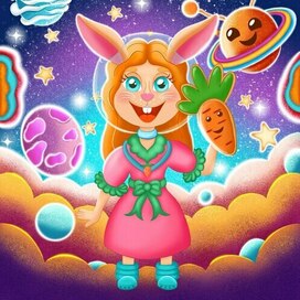 Зайка-космонавт