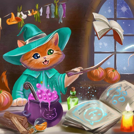 Кот волшебник