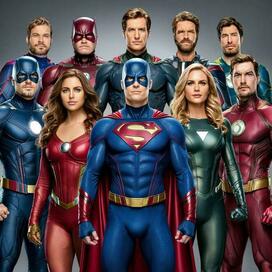 супер герои марвел и дк