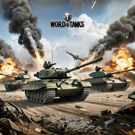 постер для фанатов ворл оф танкс