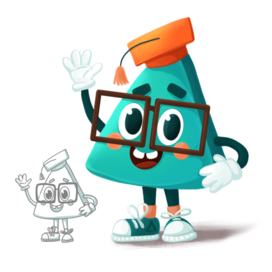 Разработка бренд персонажа для онлайн школы 