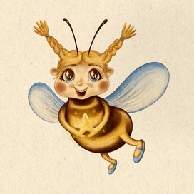 Персонаж для магазина детской одежды