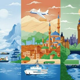 Иллюстрация для корпоративного календаря 