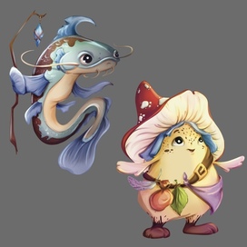 Волшебные персонажи для настолки