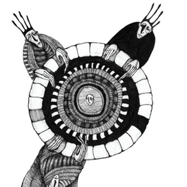 Иллюстрация к сборнику переводов С.Я. Маршака