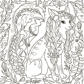 Сказочная лиса