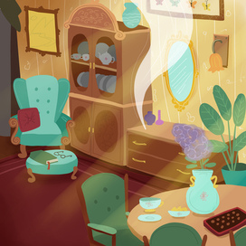 Иллюстрация к детскому рассказу