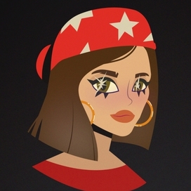 Векторный портрет