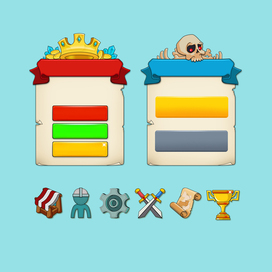 UI игровой интерфейс