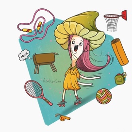 Поганка школьница