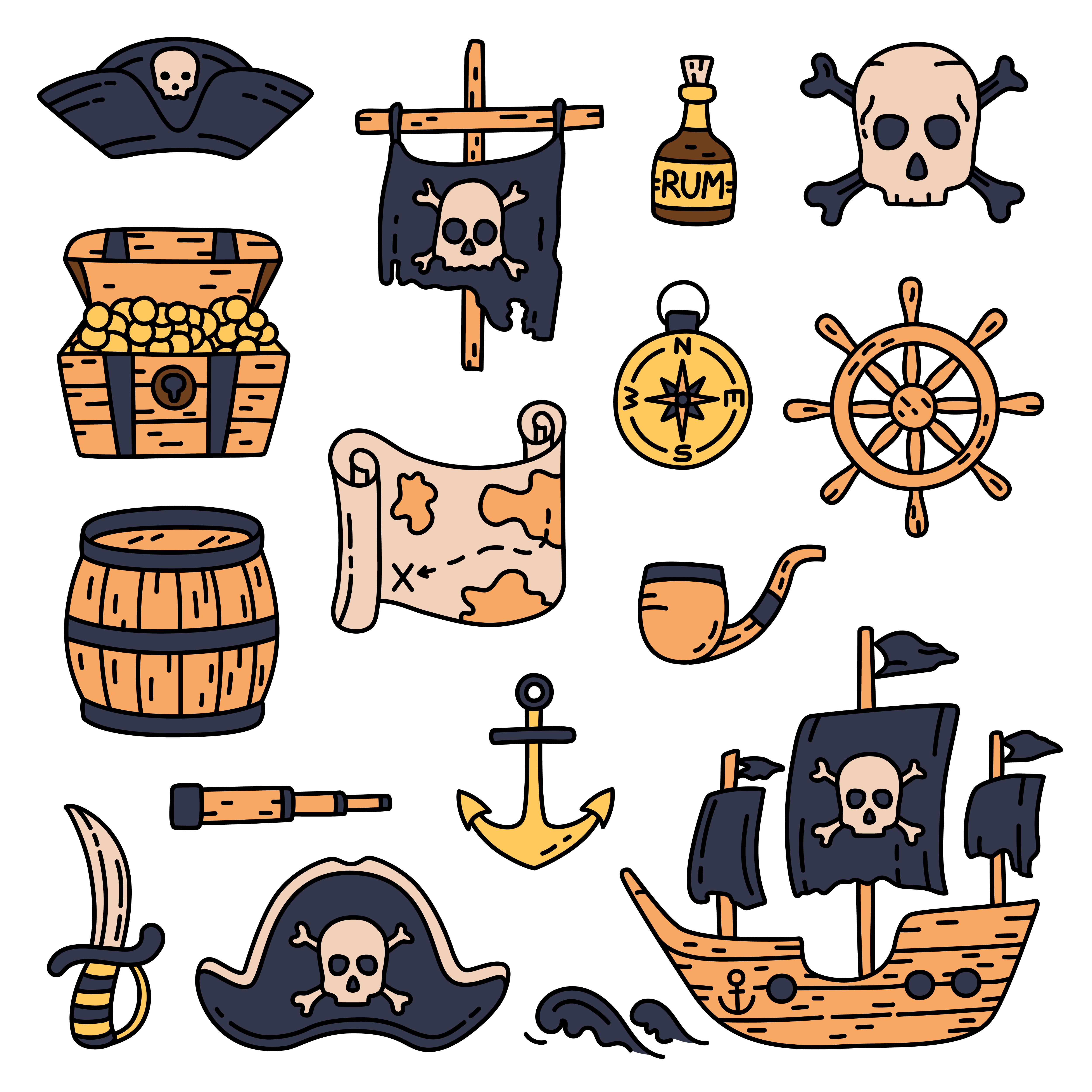 Пиратский набор