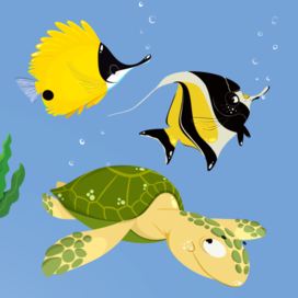 Иллюстрации для детских образовательных карточек