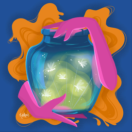 Иллюстрация для сайта школы (концепт арт)