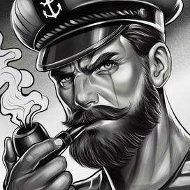 Суровый капитан